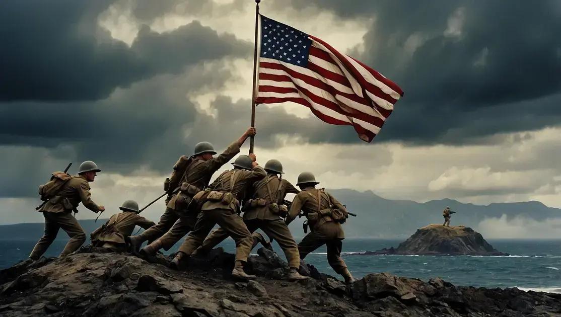 A batalha de Iwo Jima