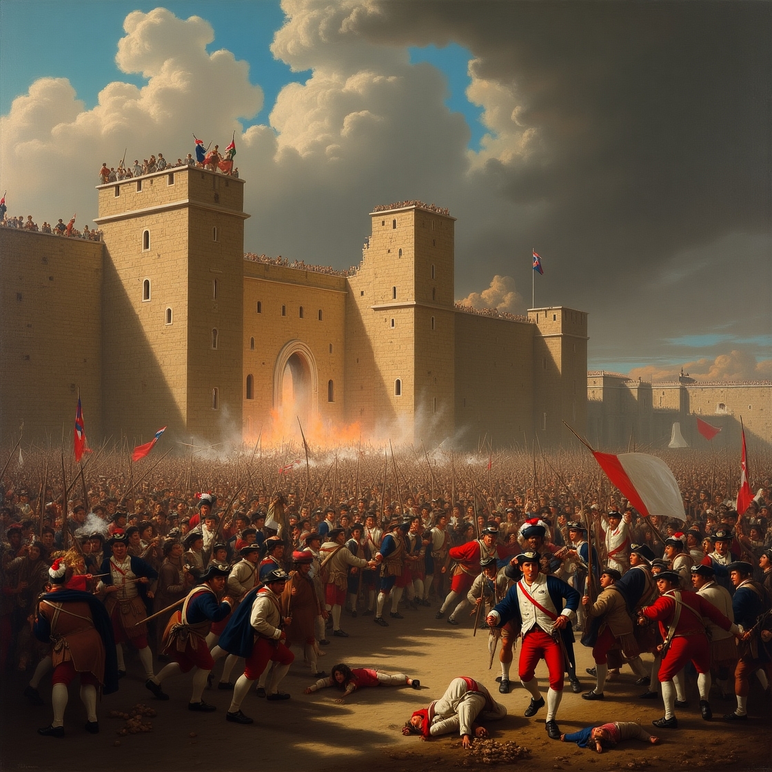 Queda da Bastilha em 14 de Julho